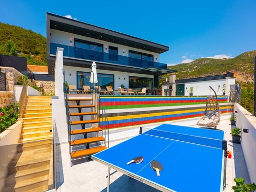  gece  -  Kasım
  | Kalkan İslamlar Lüks Villa (4 Kişilik, Deniz Manzaralı, Sinema Odalı, Çocuk Havuzlu)